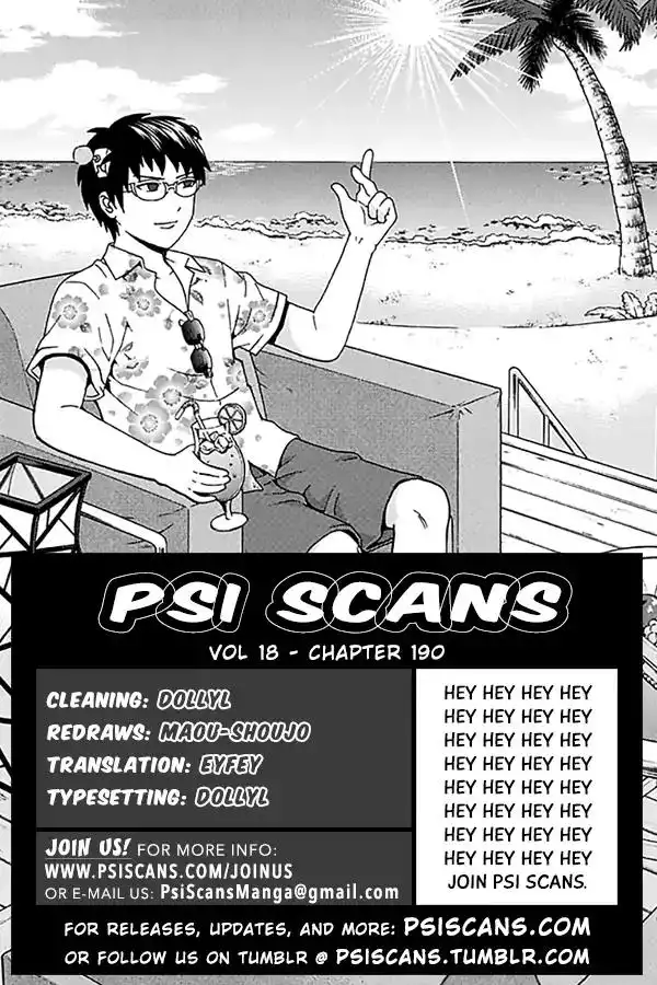 Saiki Kusuo no Psi Nan Chapter 190 1